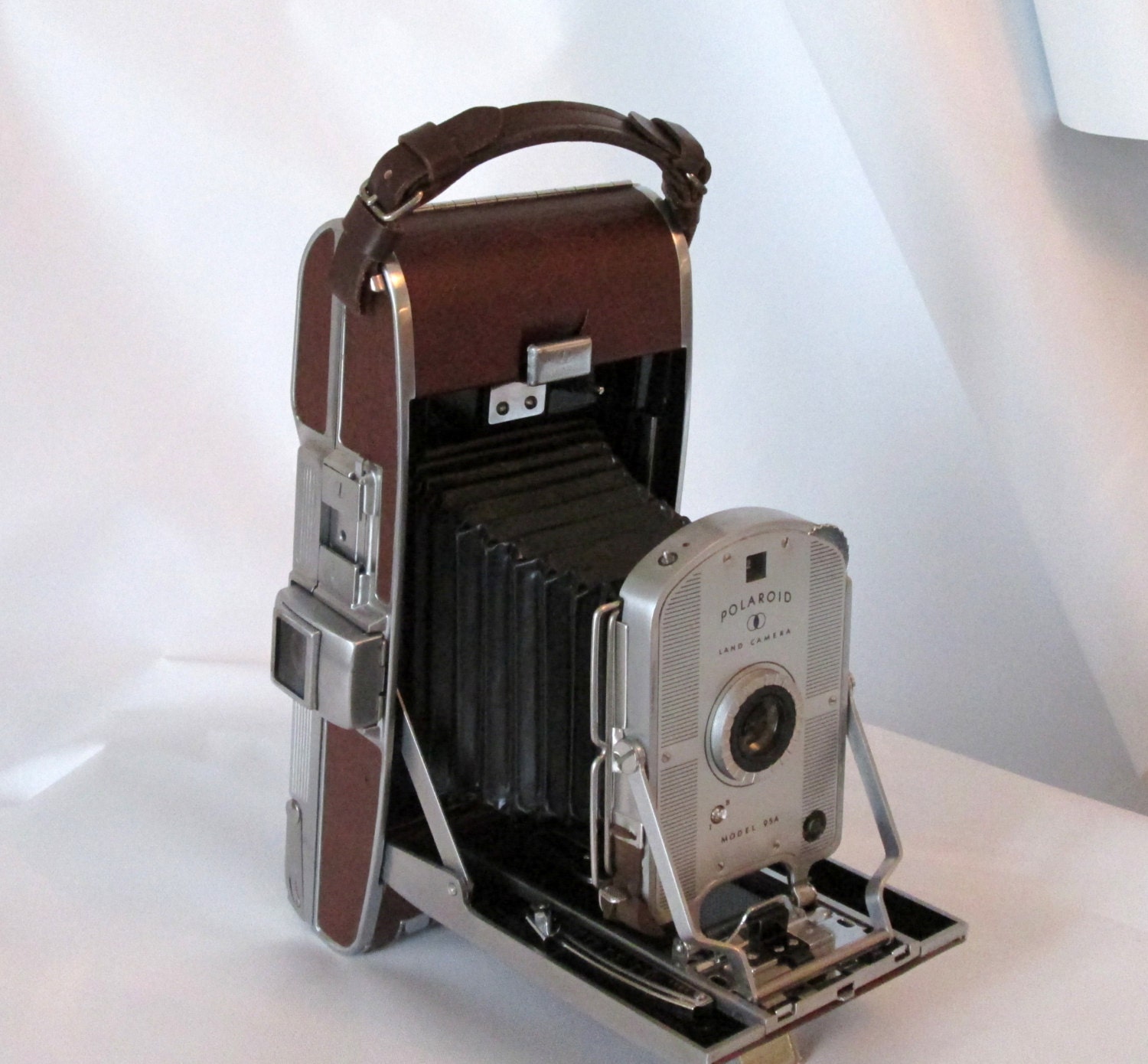 Polaroid Land Camera Model 95A in Case with Accessories and