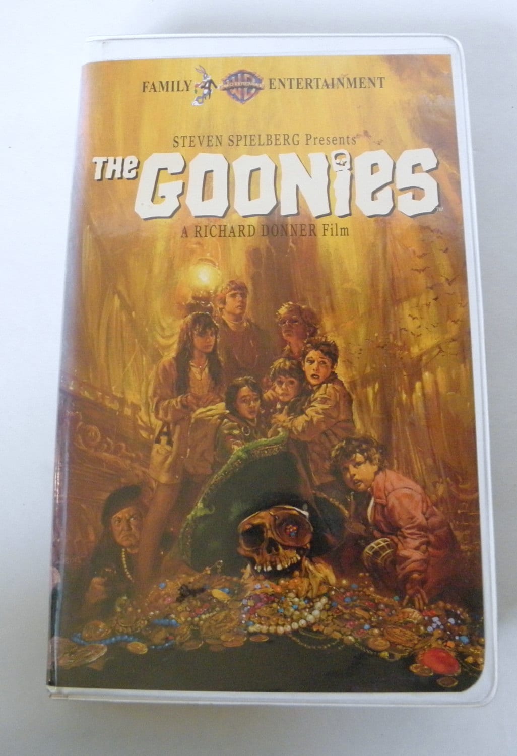 The Goonies VHS Video Tape Clam Shell