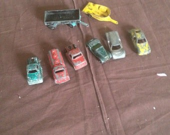 Lot De 4 Miniatures Tonka Vintage – Jeeps 1974/1979 Et Camion Benne – Collection