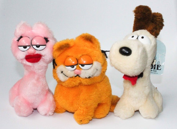 garfield and odie plush