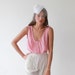 Pleated pink summer top , Summer short top 2020