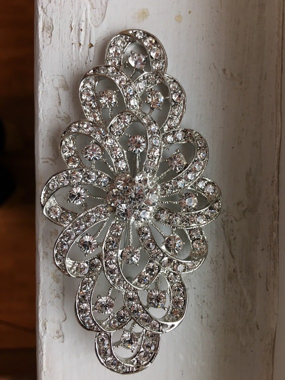 Wholesale brooch pin lot large rhinestone brooch brooch