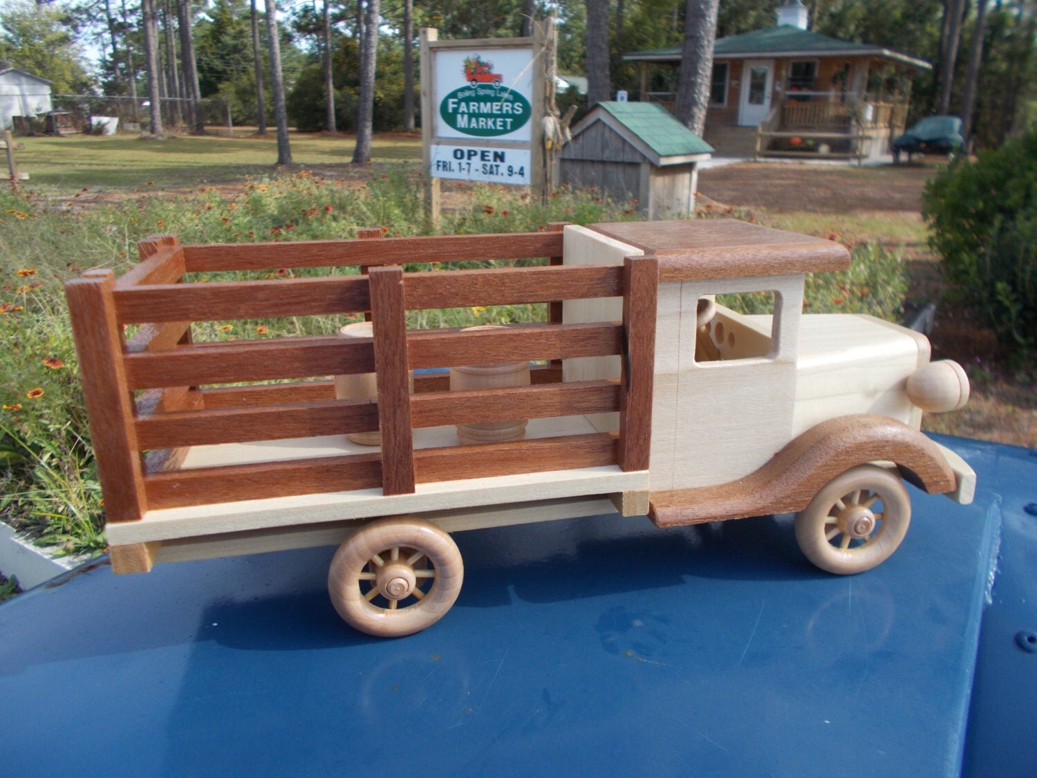 Wooden Stake Bed Truck farm truck