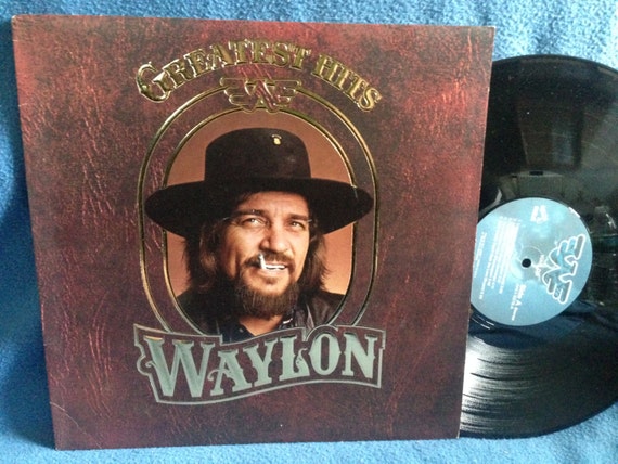 Vintage Waylon Jennings Greatest Hits Vinyl LP by sweetleafvinyl