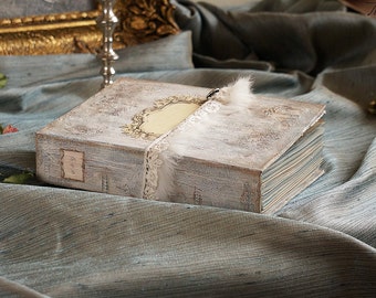 Wedding Guest Book, Marie Antoinette, Photo album, Shabby Chic Wedding, Custom Wedding Photo Booth album