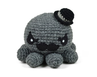 stuffed crochet pattern octopus on by MattSculpts Sprite Soot Susuwatari Etsy Totoro