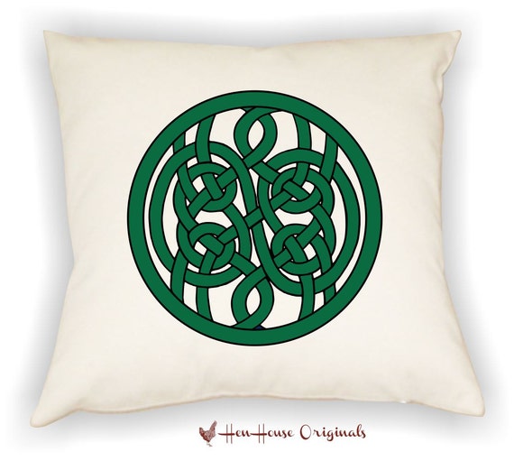 Celtic Pillow Celtic Knot Celtic Circlet Celtic Decor