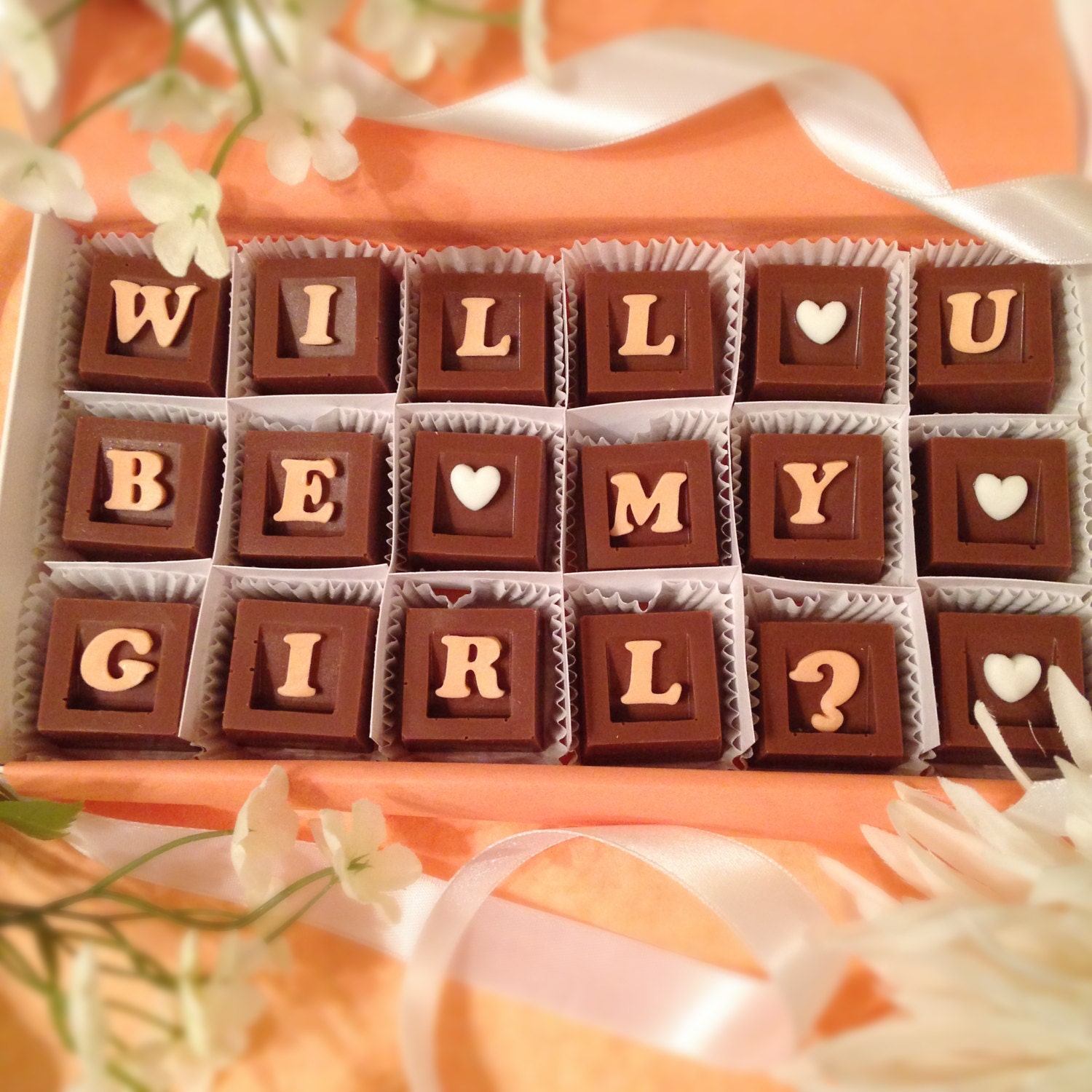 Will You Be My Girlfriend Chocolates Unique Chocolate