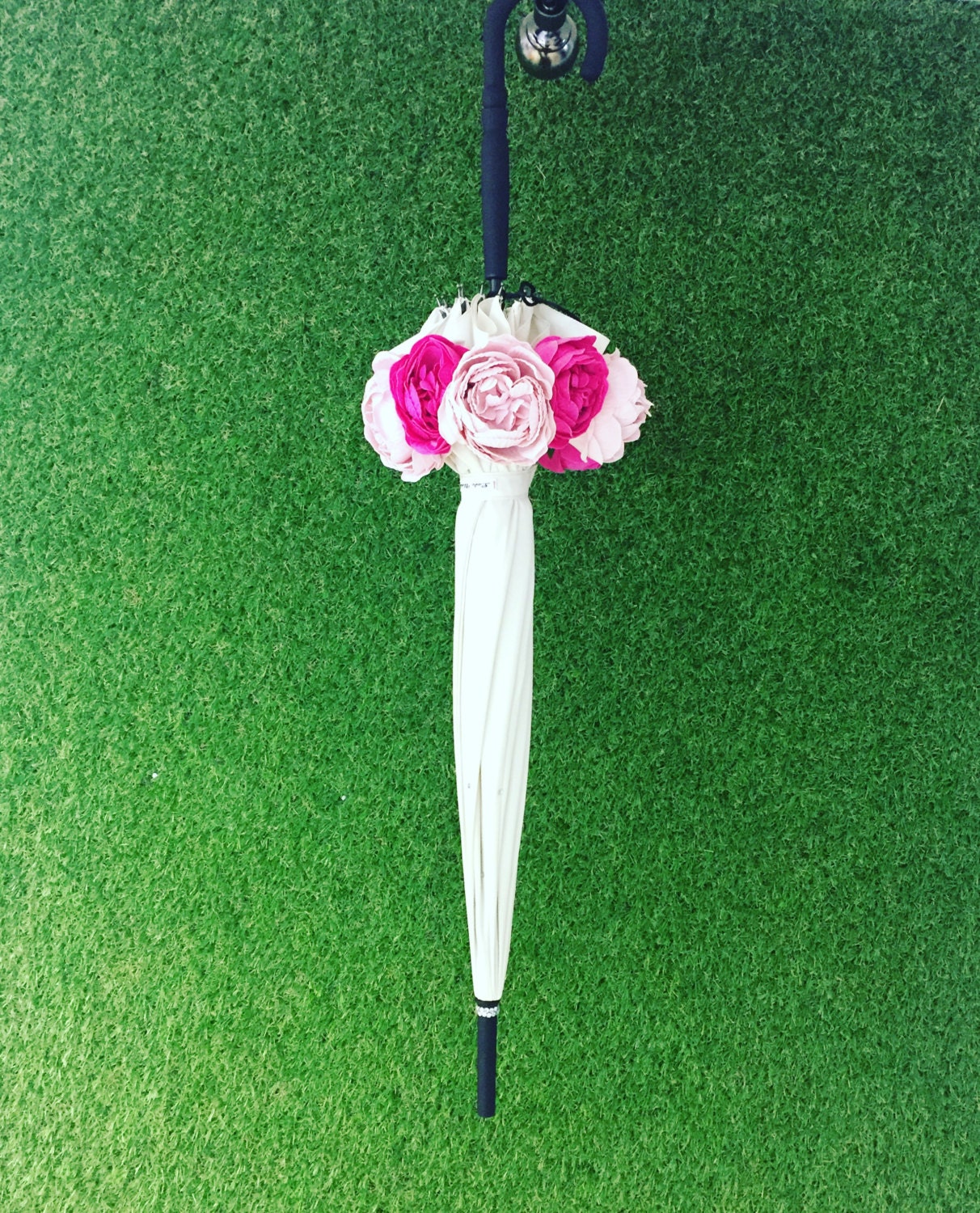 Peony Rose Umbrella by Love Umbrellas