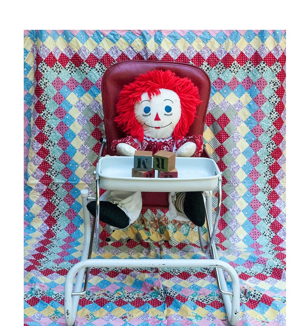 Vintage Baby Bouncer Seat Cosco Baby Gear Red by PlumsandHoney