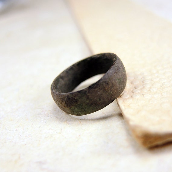 Antique Brass Ring Antique Wedding Ring j23