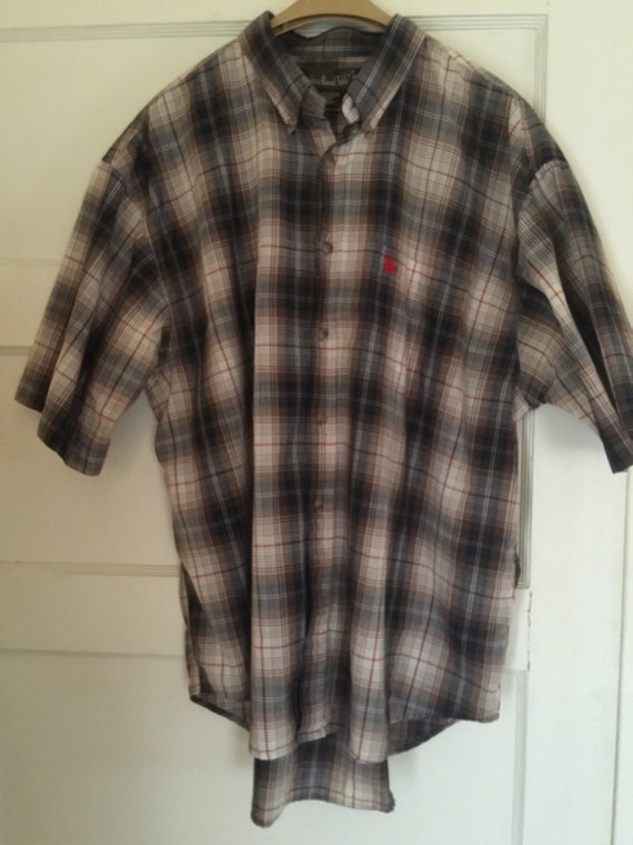 Vintage Plaid Knights of Round Table Shirt Men's XL