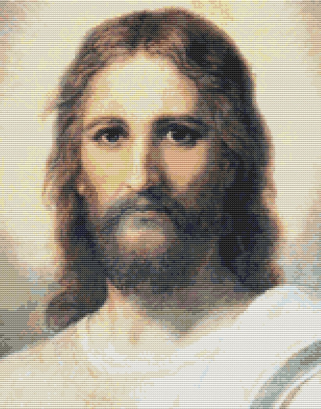 Counted Cross Stitch KIT Jesus by Heinrich by TheArtofCrossStitch