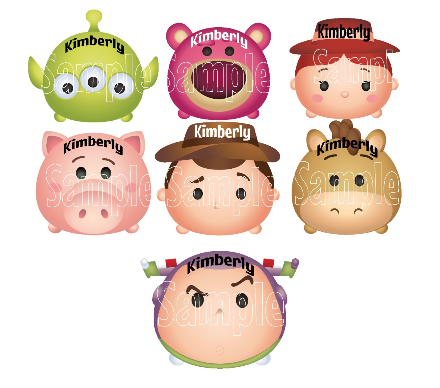 New Thicker Magnets Tsum Tsum Toy Story Woody Buzz Jesse