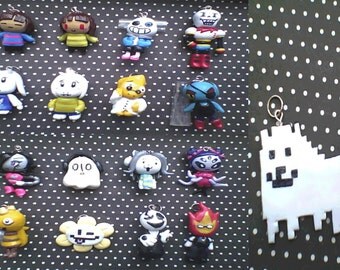 Undertale charm necklace