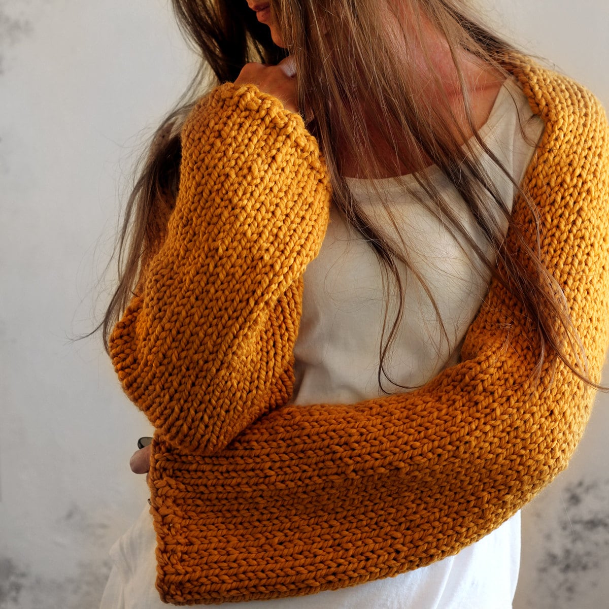 Crop Top Sweater Knitting Pattern instruction on how to knit