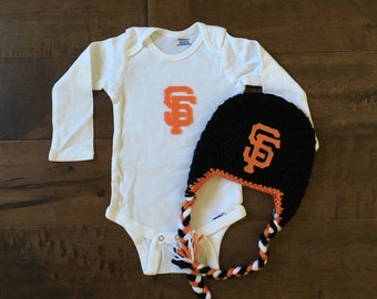 San Francisco giants outfit, SF giants onsie, Sf giants baby