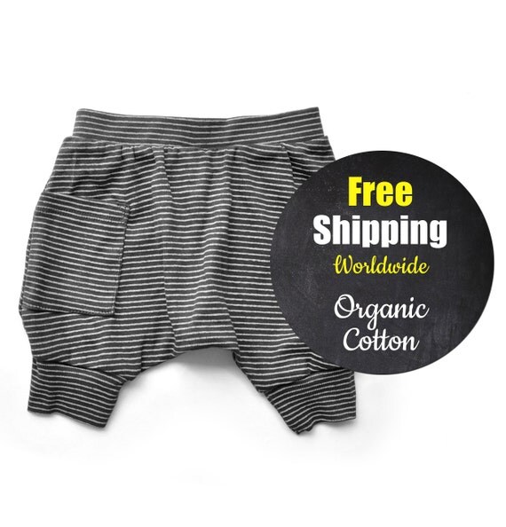 Boy Toddler Harem Shorts Toddler Boy Clothes by TaluliStudio