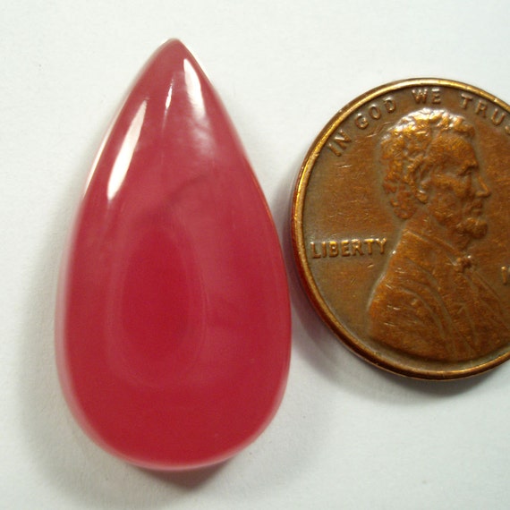 RHODOCHROSITE rare Japanese gem exquisite teardrop cut