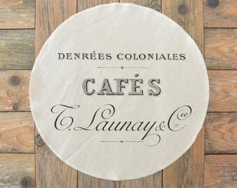 Cafes Round Placemat_table setting, tableware, place setting, housewarming gift, party, dinner, event, thanksgiving, fall