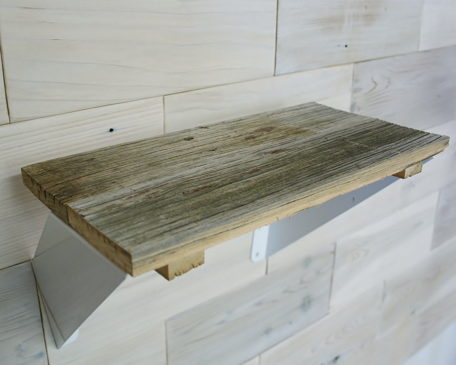 Barn Wood Shelf 6x12... a.k.a. Weathered Gray Reclaimed Wood