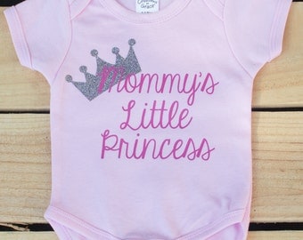 Mommy's Princess - Take Home Outfit - Matching Mommy and Baby - Trendy Baby Girl Clothes - Hospital Outfit - Big Sister Little Sister Outfit