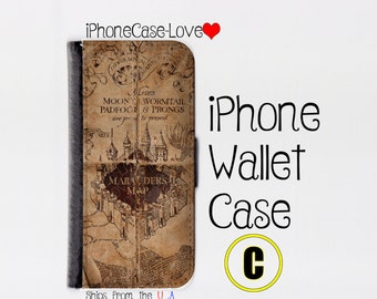 iPhone 7 Plus Case - iPhone 7 Plus Wallet Case - iphone 7 Plus - iPhone 7 Plus Wallet - Harry Potter iphone 7 Plus case C