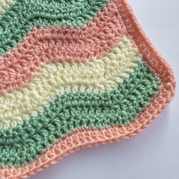 crochet pattern for baby blanket using sparkle yarn