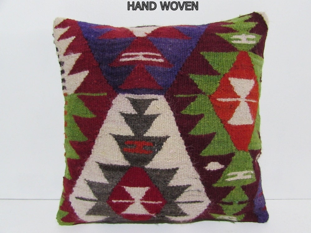 organic throw pillow 18x18 DECOLIC luxury by DECOLICKILIMPILLOWS