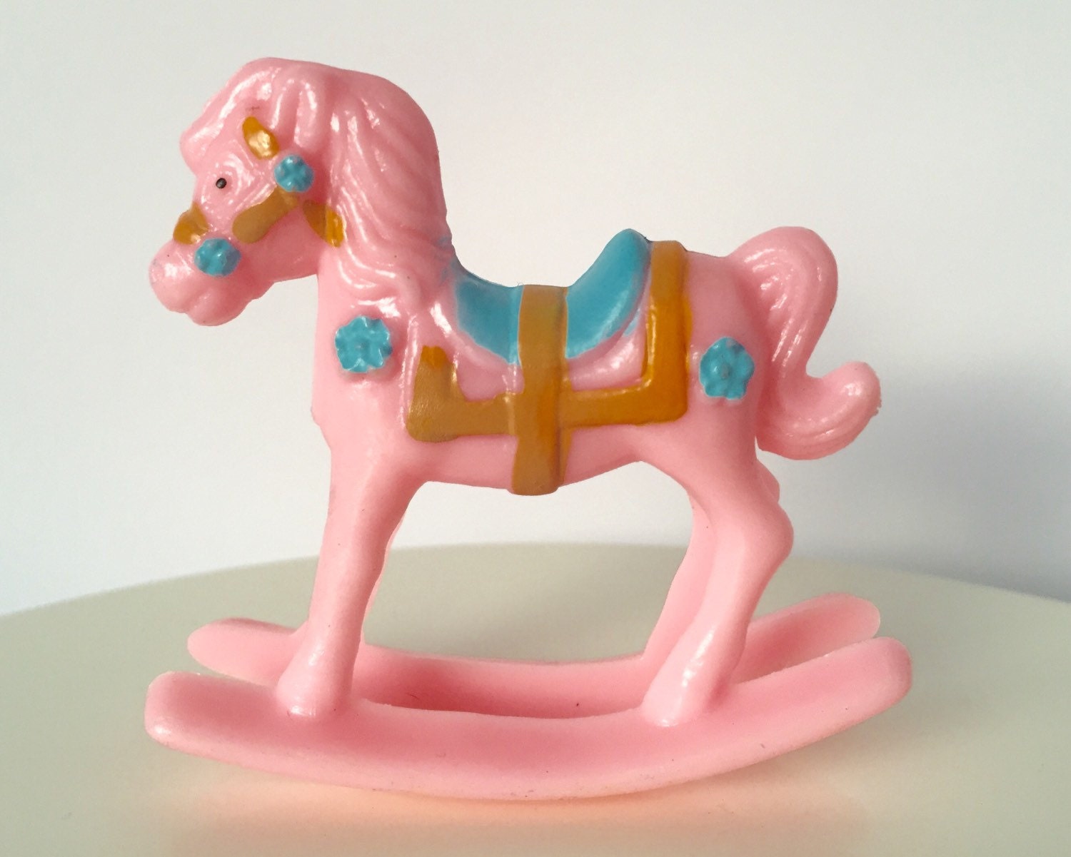 1 Pink Rocking Horse for Baby Shower or Gender Reveal DIY