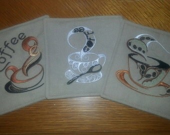 Coffee Mug Mats (Individual)