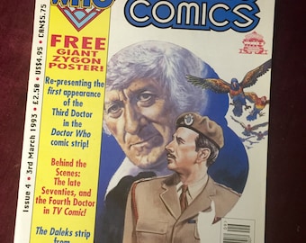 Vintage Dr. Who Comic Magazine