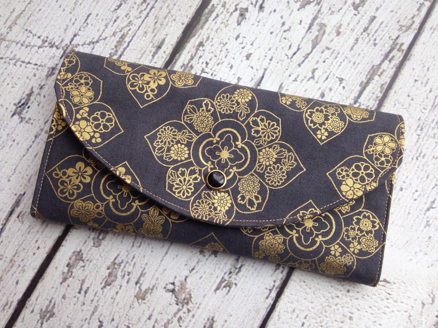 Women's Fabric Wallet Wallet Credit Card Holder by Shoppebylola