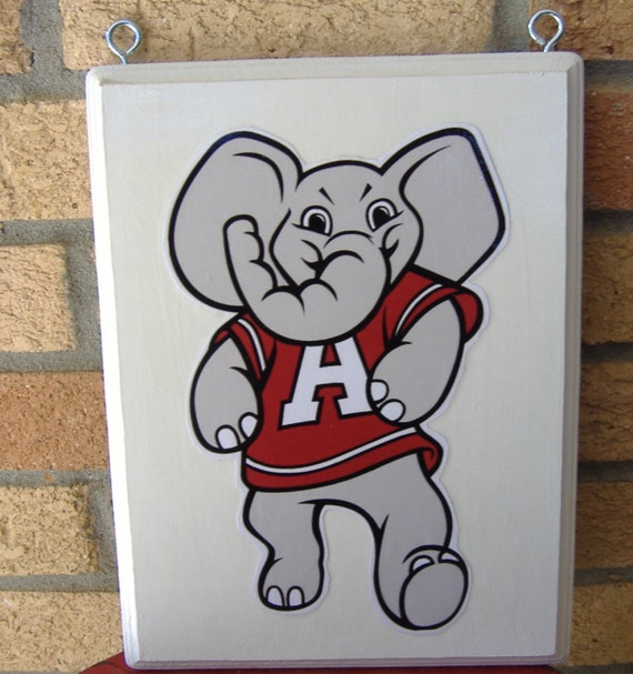 Alabama Crimson Tide door hanger or plaque with by JerrysShoppe