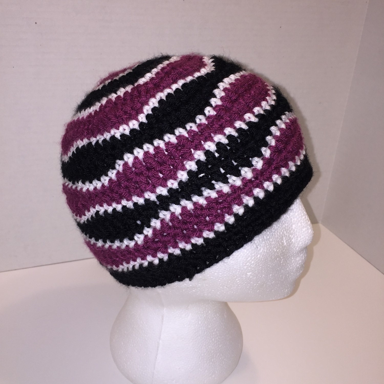 Children or Adult sized wavy beanie made to order you choose