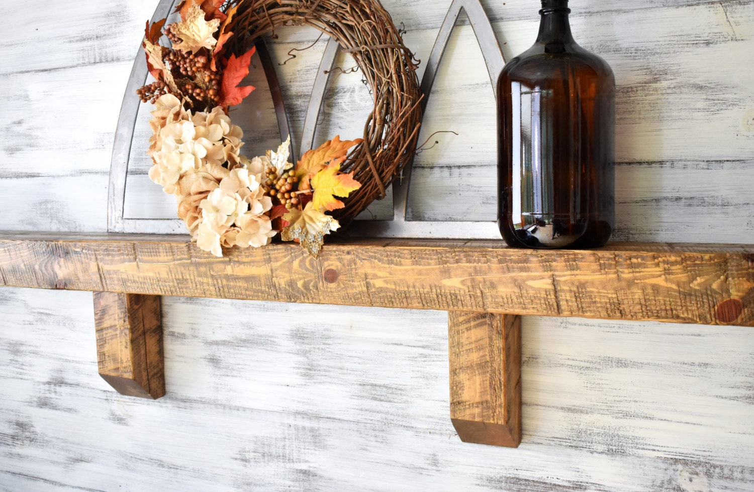 Mantel Shelf Corbel Shelf Fireplace Mantel Large Wooden