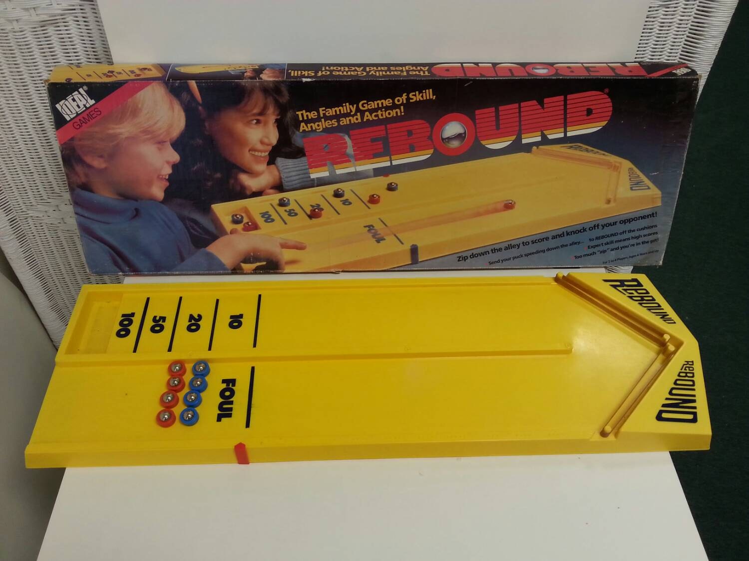 Free Shipping Rebound Board Game By Ideal Games