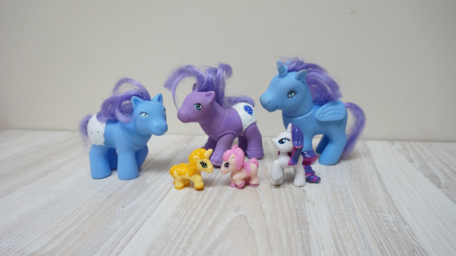 my little pony purple blue hair