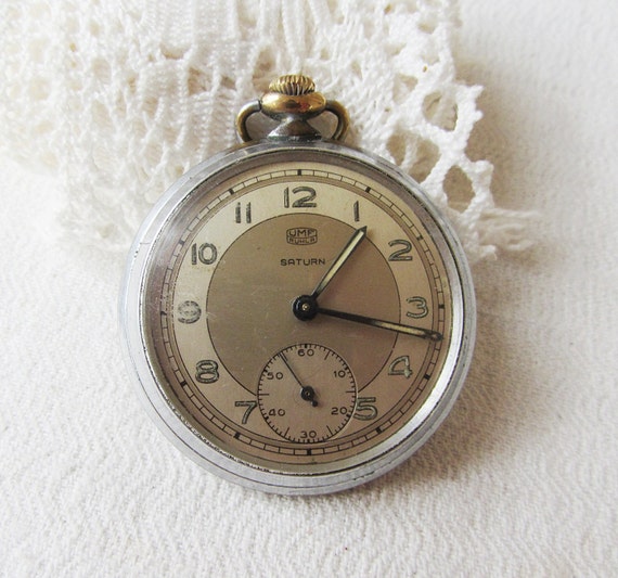 German Vintage Pocket Watch KienzleRetro pocket by TedDiscovery