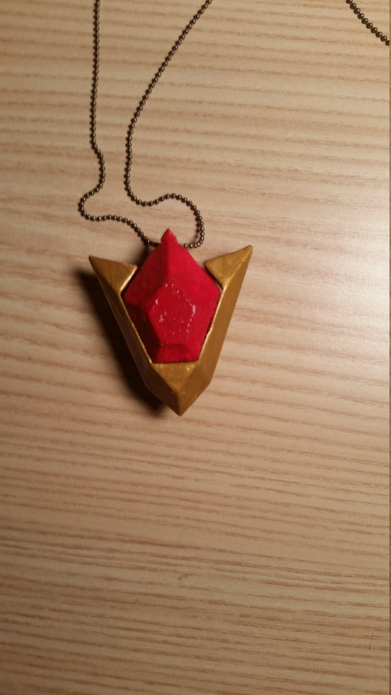 Goron Ruby Ocarina of Time by AugustLabs on Etsy