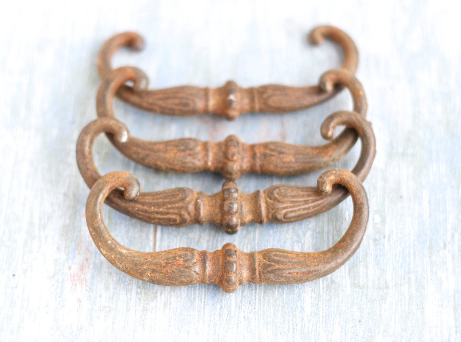 Antique Drawer Pull Handles Set of 4 Furniture Altered