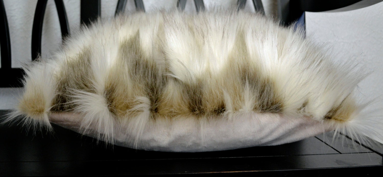 Faux Fur Pillow Fake Fur Pillow 18x18 by CindyHeitkampDesigns