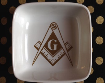 Masonic Ring Dish