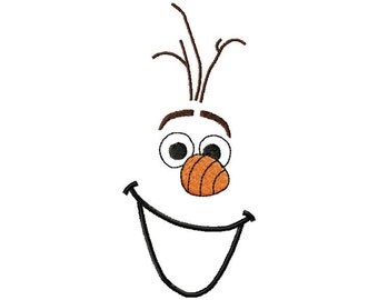 olaf face etsy