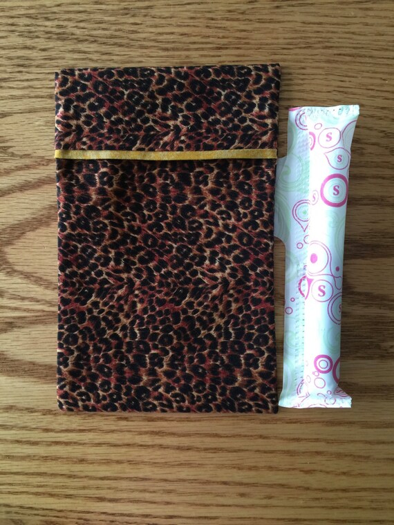 Items similar to Tampon Holder, Pad Holder, Pouch, Case, Bag, Feminine