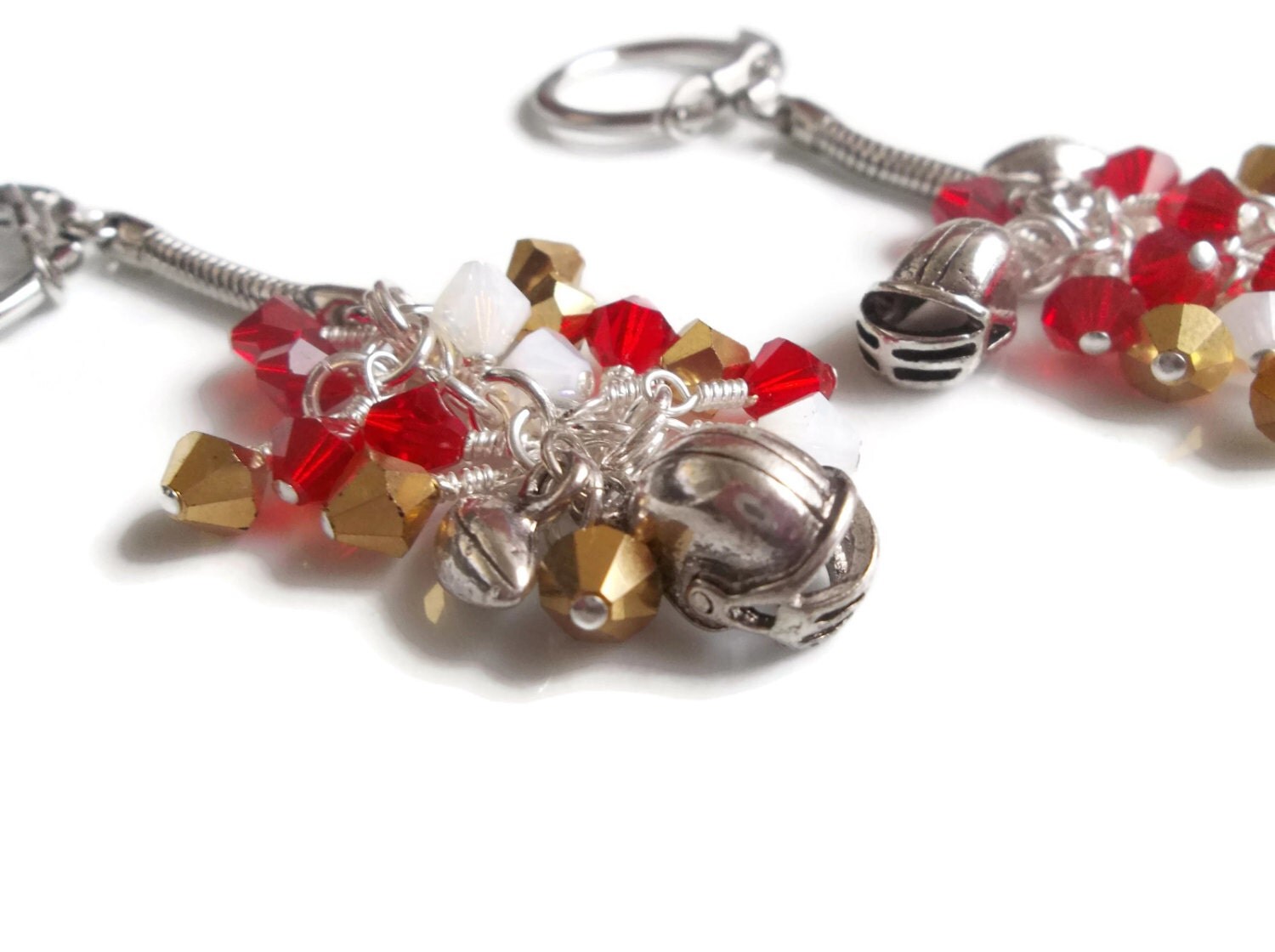 Custom Keychains Swarovski Gemstone Themed