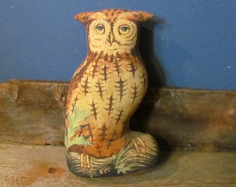 stuffed screech owl