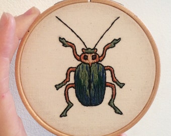 Insect embroidery Etsy Anatomical insects hand embroidery pattern modern embroidery insects