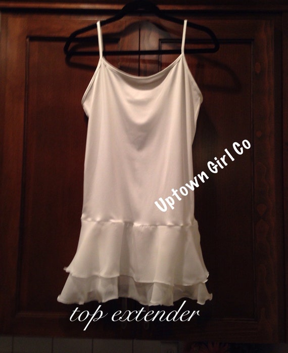 New Lace Cami Shirt Extender Womens Top Extender by uptowngirlco