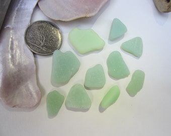 Beach glass Sea glass, jewelry supplies. Jadeite lot.